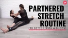 Partnered Stretch routine with trainers Chloe Bruce and Grace Bruce | 20 minute workout