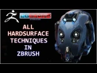 ZBRUSH TUTORIAL_ALL HARD SURFACE TECHNIQUES 1#(DETAIL)
