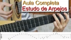 Arpeggio Etude | Guitar Lesson (Portuguese) | Marcos Kaiser