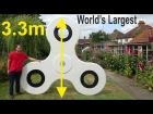 3.3m World's Largest Fidget Spinner (probably) by Tony Fisher, Unofficial World Record?