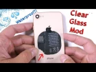 What makes the iPhone 8 Waterproof? + Clear Back Mod!