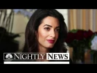 Exclusive: Amal Clooney on Taking ISIS to Court for Yazidi Genocide | NBC Nightly News