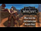 Mag'har Orc Allied Race Customization - Battle for Azeroth - Patch 8.0.1