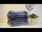 DIY лоскутное одеяло из старых джинсов