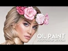 Oil Paint Photoshop Action - How to use TUTORIAL
