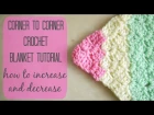 CROCHET: How to crochet the corner to corner 'C2C' blanket | Bella Coco