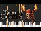 Pirates of the Caribbean Medley [Piano Tutorial] (Synthesia) // David Kaylor