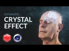 Futuristic-Holo-Crystal effect with redshift [CINEMA 4D TUTORIAL]