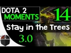 Dota 2 Moments #14 - Stay in the Trees 3.0