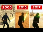HEROES AND VILLAINS COMPARISON - Star Wars Battlefront (2005) vs (2015) vs (2017) EVOLUTION