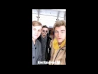 Алексей Воробьев и группа Френды Прямой эфир Instagram из аэропорта 07.12.2017