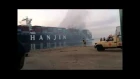 Fire on a hanjin vessel in Suez canal   port said 01 05 2015