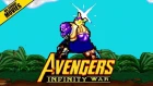The Thanos Snap Avengers Infinity War - 16 Bit Scenes