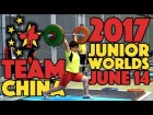 Team China - 2017 Junior Worlds Training Hall (June 14)