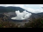 Erucion volcan poas