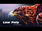 Low Poly eagle. Рисуем орла в стиле low poly. Уроки Adobe Illustrator