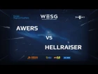 Awers vs HellraiseR, WESG 2018 Ukraine Qualifier