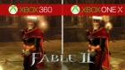 Fable 2 Comparison - Xbox 360 vs. Xbox One X