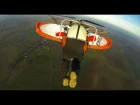 Xtreme PPG flying around "Lac de la foret d'Orient", France.    14/04/2013  HD 720p