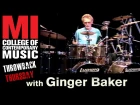 Ginger Baker Throwback Thursday From the MI Vault