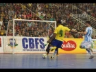 Gols Brasil 3 x 1 Argentina - Jogo 1 Amistoso internacional de Futsal (25/07/2016)