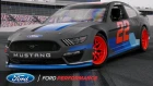 Vaughn Gittin Jr and Joey Logano Drift the NASCAR Mustang | Ford Performance