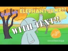 Funny Zoo Animals Song with Lyrics - Can an Elephant Jump? - ELF Learning