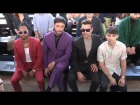 Ricky Martin, Jwan Yosef,, Paris Brosnan, Joe Jonas and more front row at Berluti Menswear Fashion S
