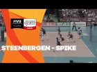 That spike came like a storm by Steenbergen - Women's OQT Japan 2016