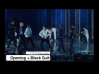 슈퍼주니어 Super Junior[4K 직캠]Op + Black Suit@180125 락뮤직