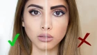Ошибки в макияже/Как НЕ стоит краситься| Makeup Do's & Don'ts