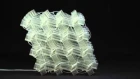 A 3-D Material that Folds, Bends and Shrinks on its Own