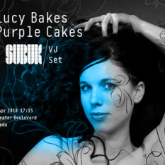 Lucy Bakes Purple Cakes