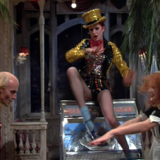 Richard O'Brien, Patricia Quinn, Little Nell & Cast