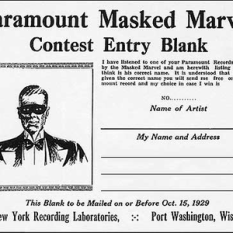 Masked Marvel