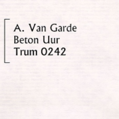 A. Van Garde
