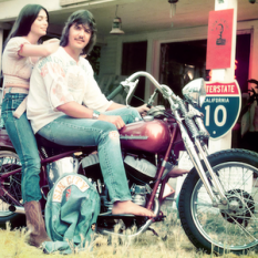 Gram Parsons and Emmylou Harris