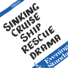 Sinking Cruise Ship Rescue Drama